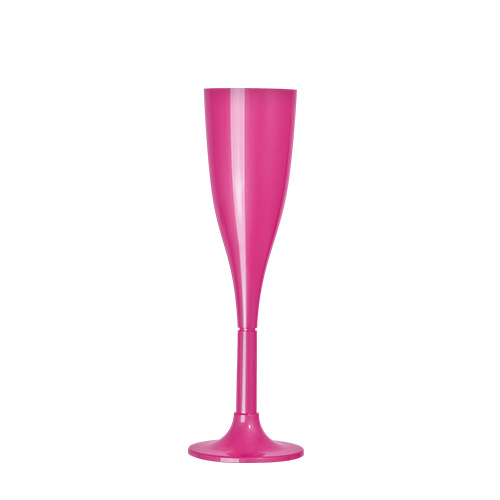 Taça Champagne Rosa 120ml – 4 unid