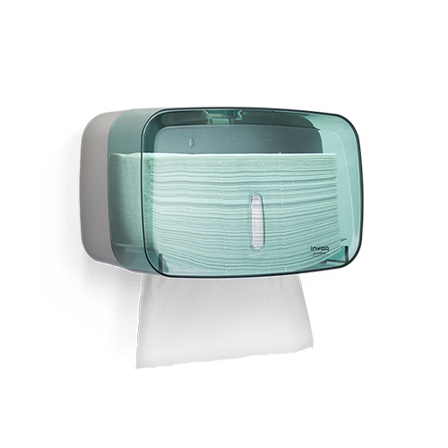 Dispense Papel Toalha Compacto Invoq –  Verde