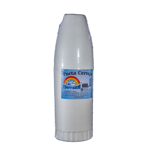 Porta Garrafa de isopor 600ml